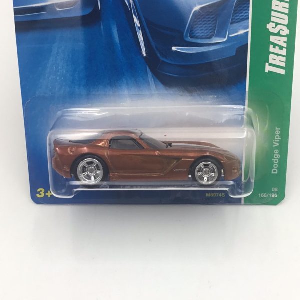 2008 Hot Wheels Super Treasure Hunt #168 Dodge Viper W Protector real riders Cheap