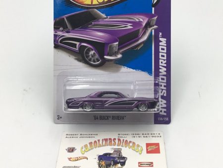 2013 hot wheels super treasure hunt #238 64 Buick Riviera W Protector Online now