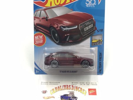 2018 hot wheels super treasure hunt 17 Audi RS 6 Avant W Protector Supply