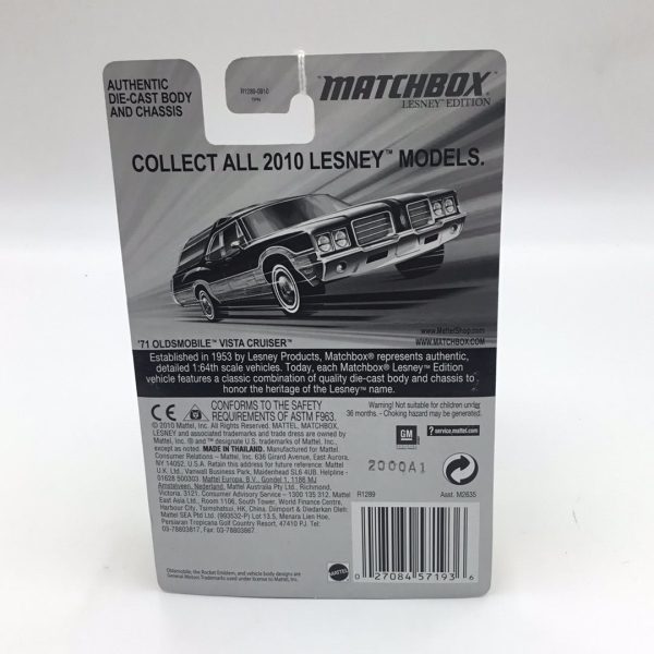 Matchbox Lesley Edition 71 Oldsmobile Vista Cruiser S1 Online Hot Sale