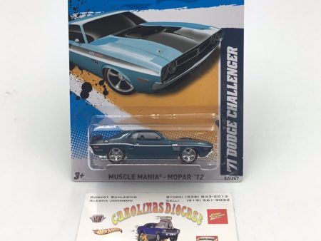 2012 hot wheels super treasure hunt #82 71 Dodge Challenger W Protector Hot on Sale