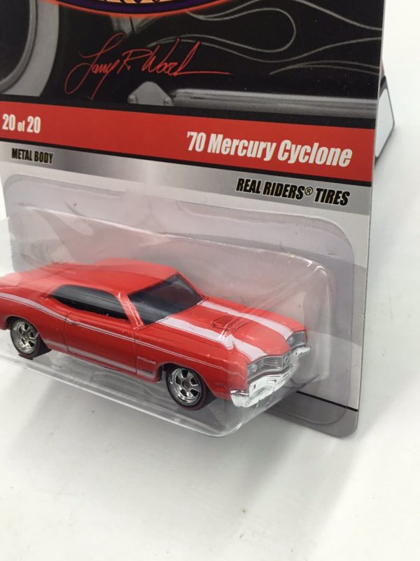 Hot wheels Larrys garage 20 of 20 1970 Mercury Cyclone real riders Z4 Sale