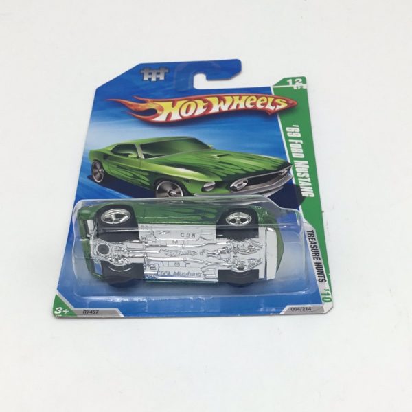 2010 hot wheels super treasure hunt #64 69 Ford Mustang W Protector Cheap