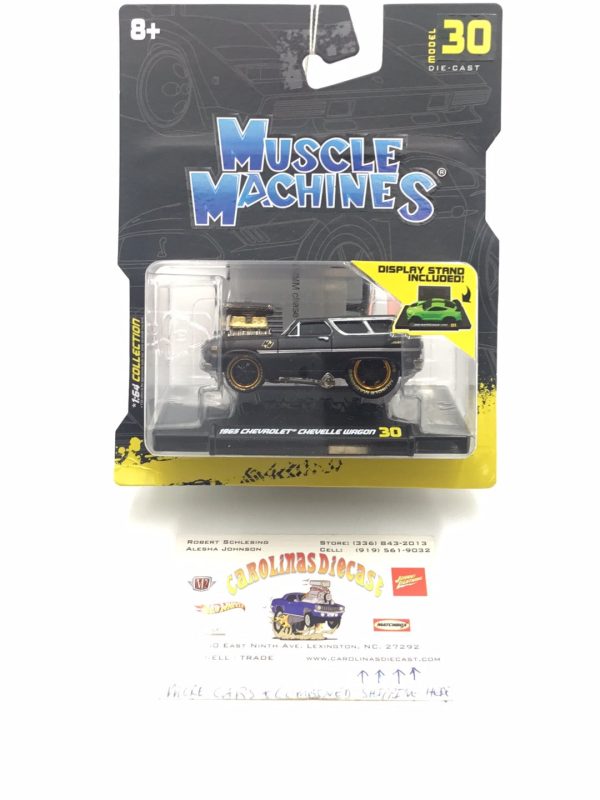 Muscle machines model #30 1965 Chevrolet Chevelle Wagon chase For Cheap