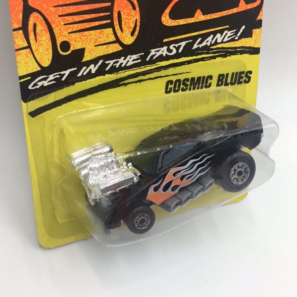 1995 Matchbox #41 Cosmic Blues black with flames 50C Cheap