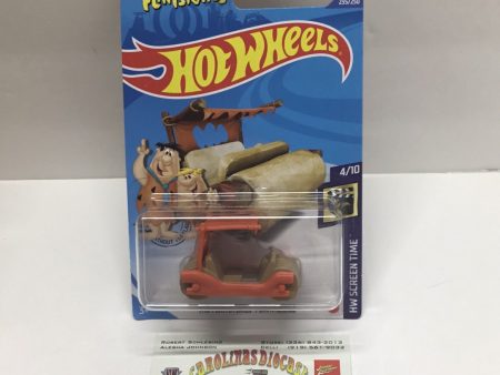 2020 hot wheels P case #235 The Flintstones Flintmobile U2 Fashion