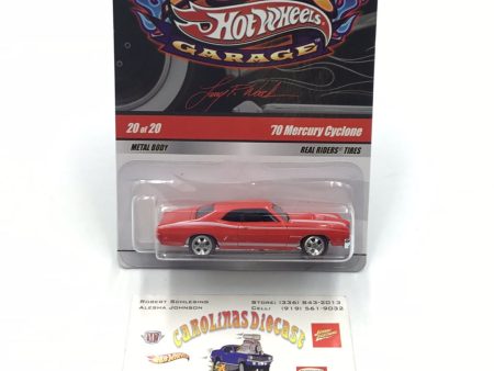 Hot wheels Larrys garage 20 of 20 1970 Mercury Cyclone real riders Z4 Sale