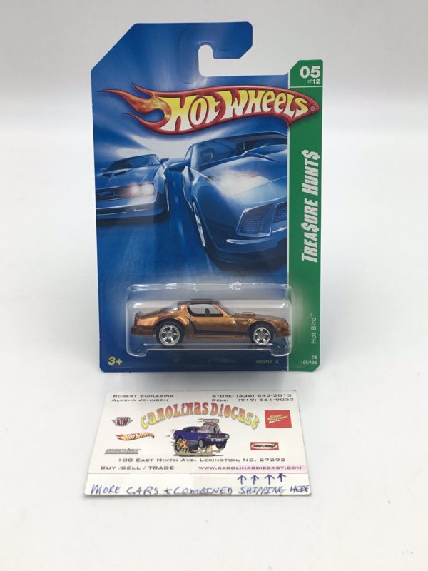 2008 Hot Wheels Super Treasure Hunt #165 Hot Bird W Protector real riders For Sale