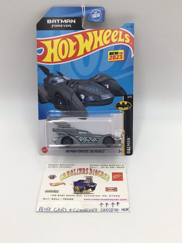 2023 hot wheels J case #55 Batman Forever Batmobile 121A For Discount