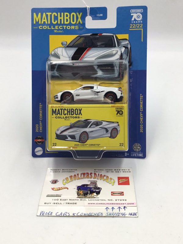 2023 matchbox Collectors #22 2020 Chevy Corvette 22 22 Online Sale