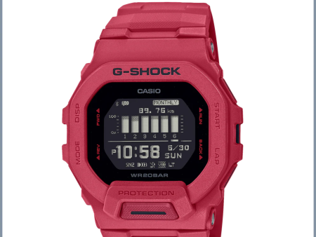 G-Shock GBD-200RD-4CR G-SQUAD POWER TRAINER Unisex Watches Supply