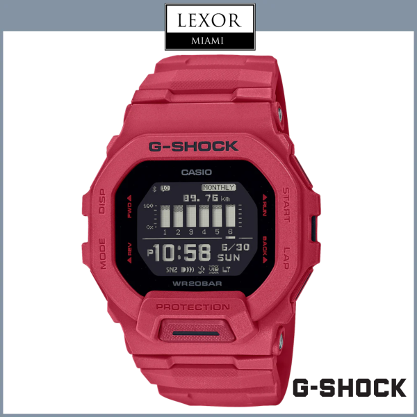 G-Shock GBD-200RD-4CR G-SQUAD POWER TRAINER Unisex Watches Supply