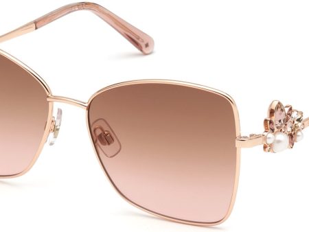 Swarovski  SK0277 33F 57 Sunglasses Women For Sale