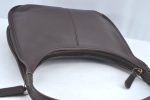 Authentic COACH Shoulder Tote Bag Purse Leather Brown L0595 For Cheap