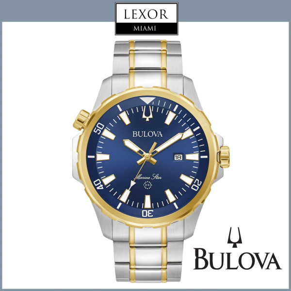 Bulova Marine Star 98B384 Unisex Watches Supply