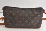 Authentic Louis Vuitton Monogram Trotteur Shoulder Cross Bag M51240 Junk 5455K For Discount