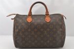 Authentic Louis Vuitton Monogram Speedy 30 Hand Boston Bag M41526 LV 6223K Online Sale