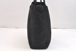 Authentic PRADA Vintage Nylon Tessuto Shoulder Tote Bag Black 5765K For Sale