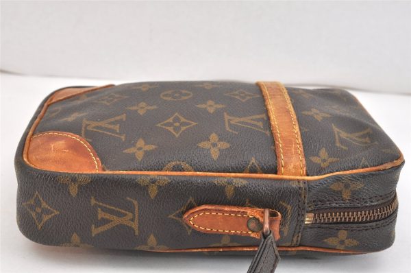 Authentic Louis Vuitton Monogram Danube Shoulder Cross Bag M45266 Junk 5789K Cheap