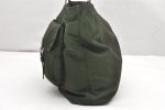 Authentic PRADA Vintage Nylon Tessuto Leather Shoulder Hand Bag Green 6221K Discount