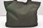 Authentic PRADA Vintage Nylon Tessuto Leather Shoulder Hand Bag Green 6221K Discount