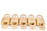 Authentic Louis Vuitton Padlock & Keys 10Set LV 5416L Fashion