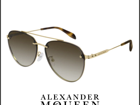 Alexander Mcqueen AM0183SK 002 Sunglasses Unisex Fashion