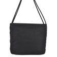 Authentic PRADA Vintage Nylon Tessuto Shoulder Tote Bag Black 5765K For Sale