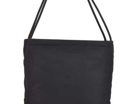 Authentic PRADA Vintage Nylon Tessuto Shoulder Tote Bag Black 5765K For Sale