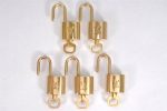 Authentic Louis Vuitton Padlock & Keys 10Set LV 5416L Fashion