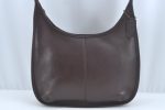 Authentic COACH Shoulder Tote Bag Purse Leather Brown L0595 For Cheap