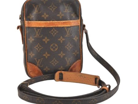 Authentic Louis Vuitton Monogram Danube Shoulder Cross Bag M45266 Junk 5789K Cheap