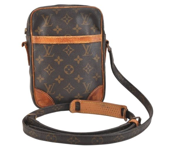 Authentic Louis Vuitton Monogram Danube Shoulder Cross Bag M45266 Junk 5789K Cheap