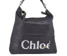 Authentic Chloe Hand tote Bag Leather Purple L0600 Online now