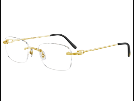 Cartier CT0050O 001 53 Unisex Optical Frame For Discount