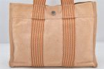 Authentic HERMES Vintage New Fourre Tout PM Tote Hand Bag Canvas Orange 6242K Online Sale