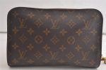 Authentic Louis Vuitton Monogram Orsay Clutch Hand Bag Purse M51790 LV 5409K Online now