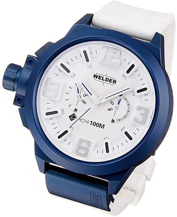 Welder K22 901  Chronograph Deitokarenda White ~ White Belt K22-901 Parallel Import Goods Men Watches Lexor Miami Online Sale