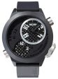 WELDER K32-9202 Triple Time Zone Black dial Black Rubber strap Men Watches Lexor Miami Online now