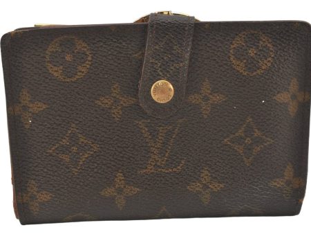 Auth Louis Vuitton Monogram Porte Monnaie Billets Viennois M61663 Wallet 6145K Online now