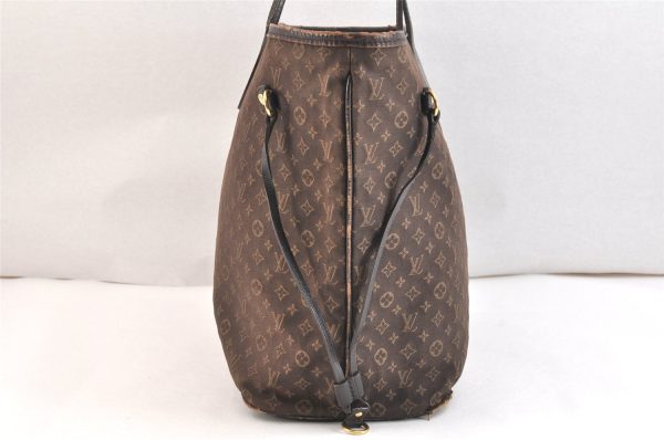 Authentic Louis Vuitton Monogram Idylle Neverfull MM Tote Bag M40513 Brown 6779K Online Sale