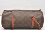 Authentic Louis Vuitton Monogram Papillon 30 Hand Bag Old Model LV Junk 6186K Online