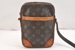 Authentic Louis Vuitton Monogram Danube Shoulder Cross Bag M45266 Junk 5789K Cheap