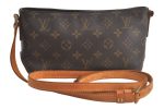 Authentic Louis Vuitton Monogram Trotteur Shoulder Cross Bag M51240 Junk 5455K For Discount