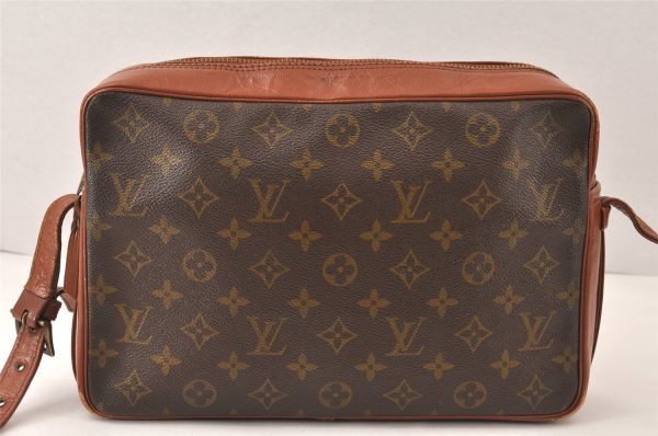 Authentic Louis Vuitton Monogram Sac Bandouliere 30 Shoulder Bag Old Model 6213K Sale