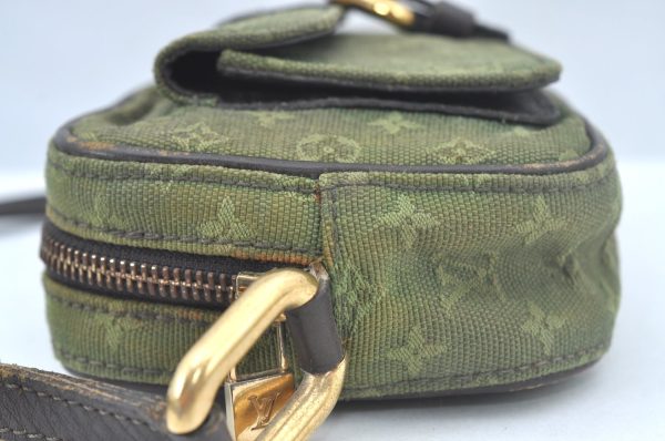 Auth Louis Vuitton Monogram Mini Juliet MM Shoulder Bag Khaki M92418 LV L0531 Hot on Sale