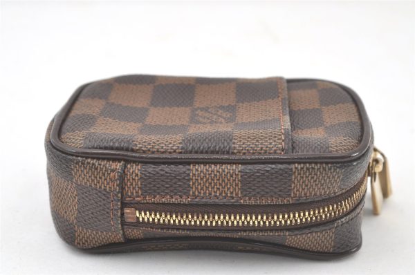 Authentic Louis Vuitton Damier Etui Okapi PM Camera Case Pouch N61738 LV 6558K Online Hot Sale