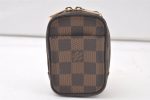 Authentic Louis Vuitton Damier Etui Okapi PM Camera Case Pouch N61738 LV 6558K Online Hot Sale