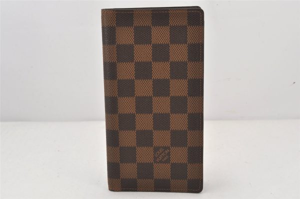 Authentic Louis Vuitton Damier Porte Valeurs Cartes Credit N61823 Wallet 8178K Online now