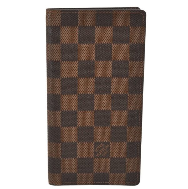 Authentic Louis Vuitton Damier Porte Valeurs Cartes Credit N61823 Wallet 8178K Online now